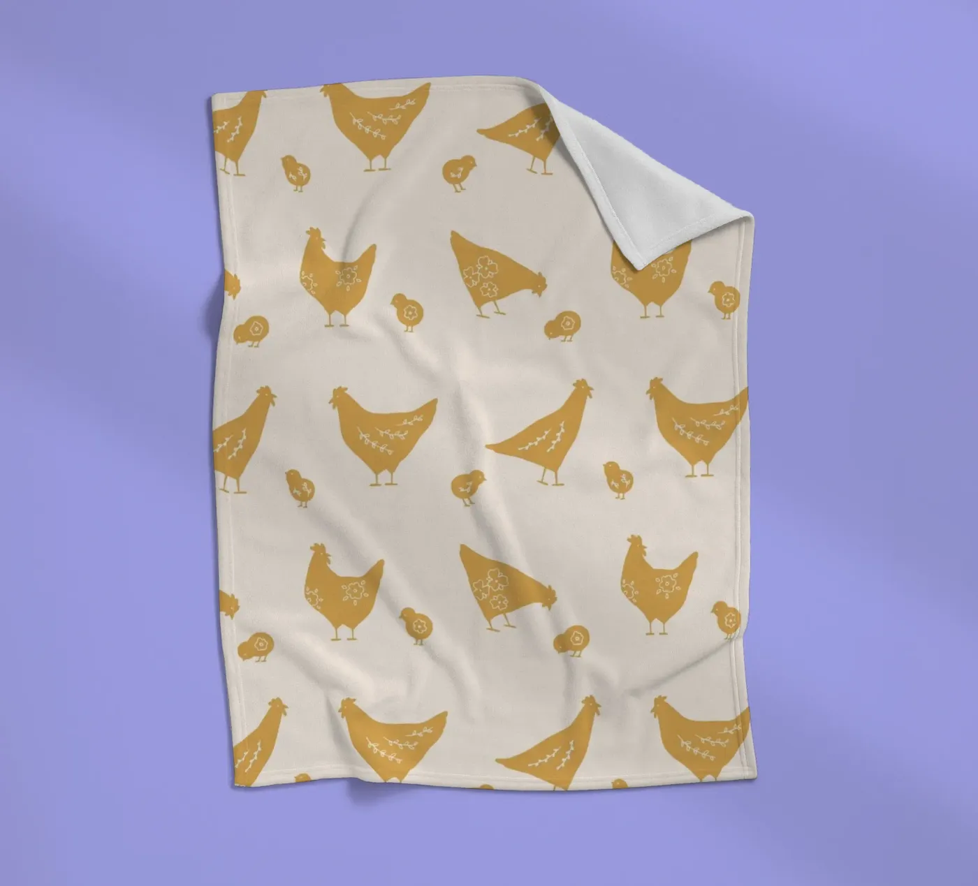 Pattern Love No 91 Fleecedecke von treechild