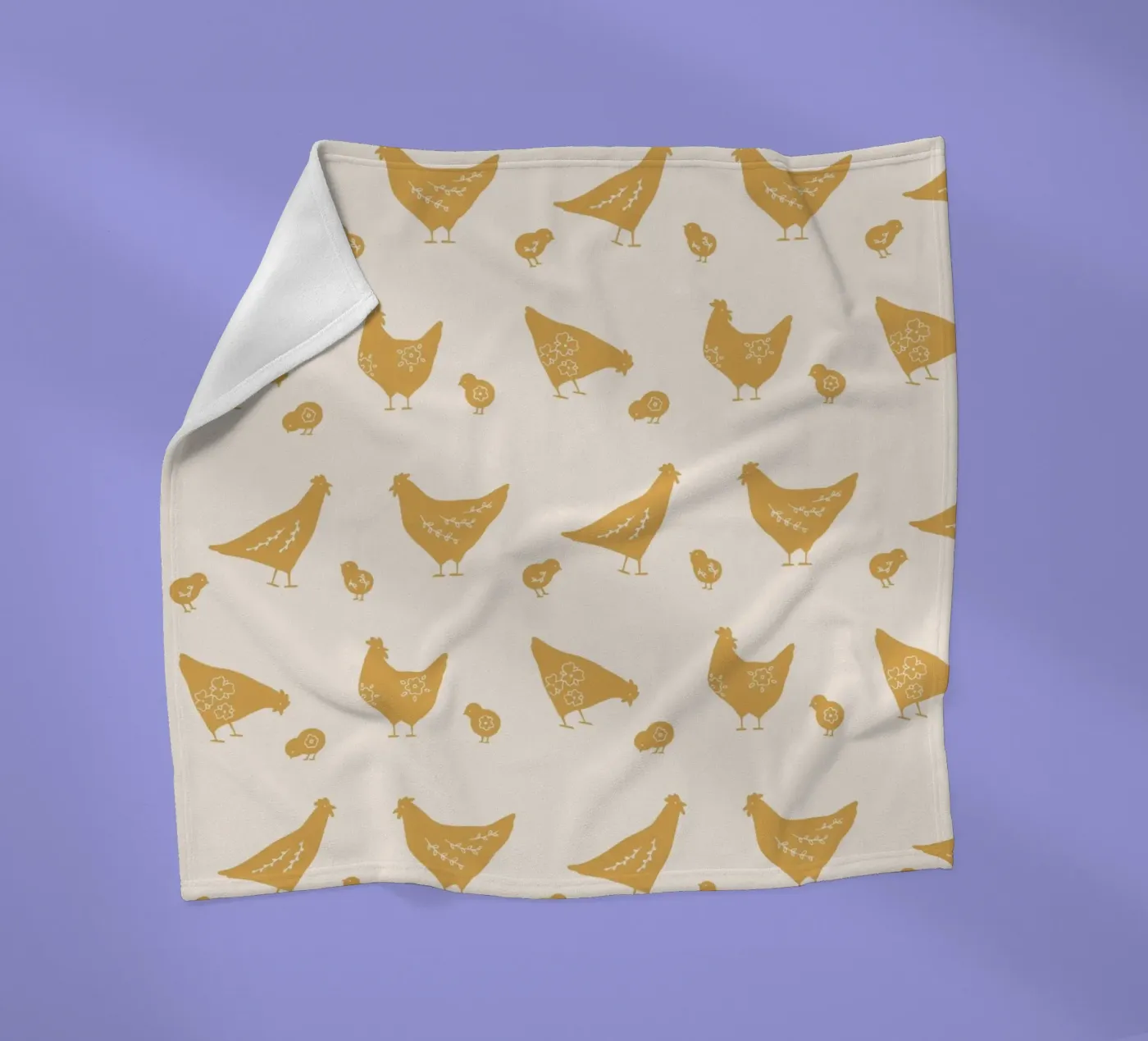 Pattern Love No 91 Fleecedecke von treechild