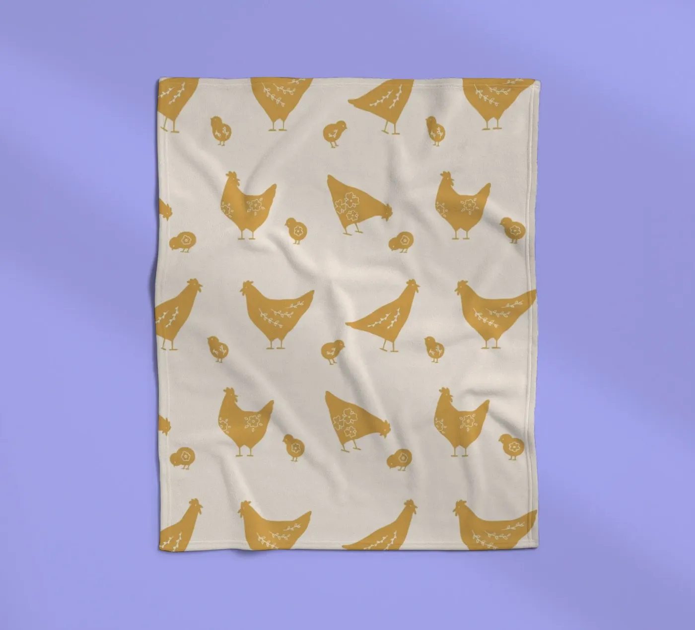 Pattern Love No 91 Fleecedecke von treechild