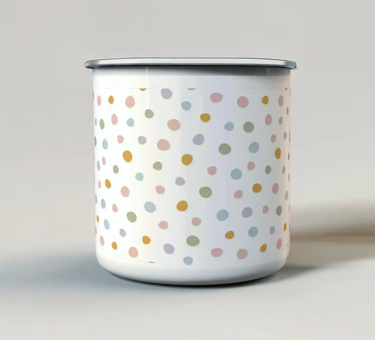 Pattern Love No 92 tazza in smalto da treechild