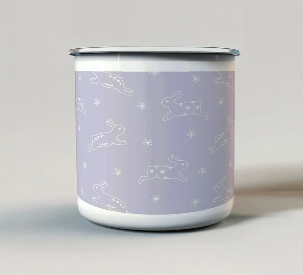 Pattern Love No 93 tazza in smalto da treechild