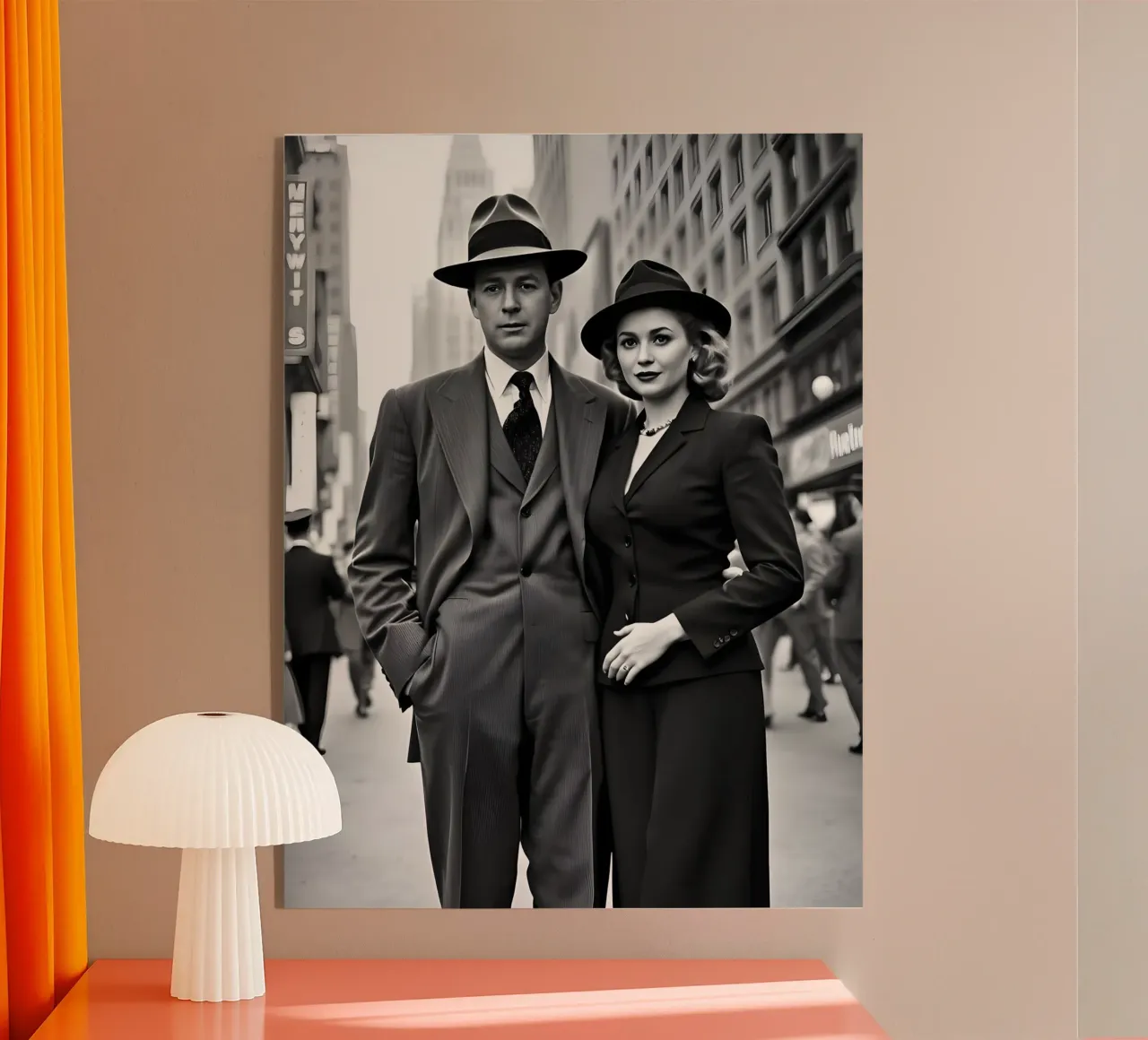 1946 nyc plexiglass da Anita's Dream