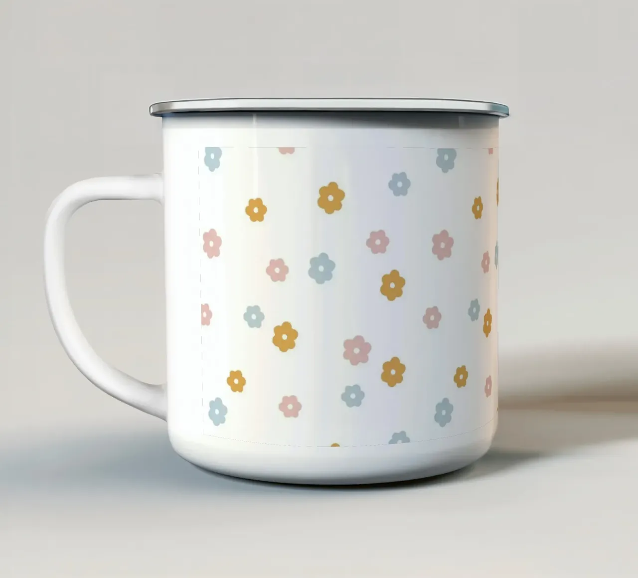 Pattern love No 94 tazza in smalto da treechild