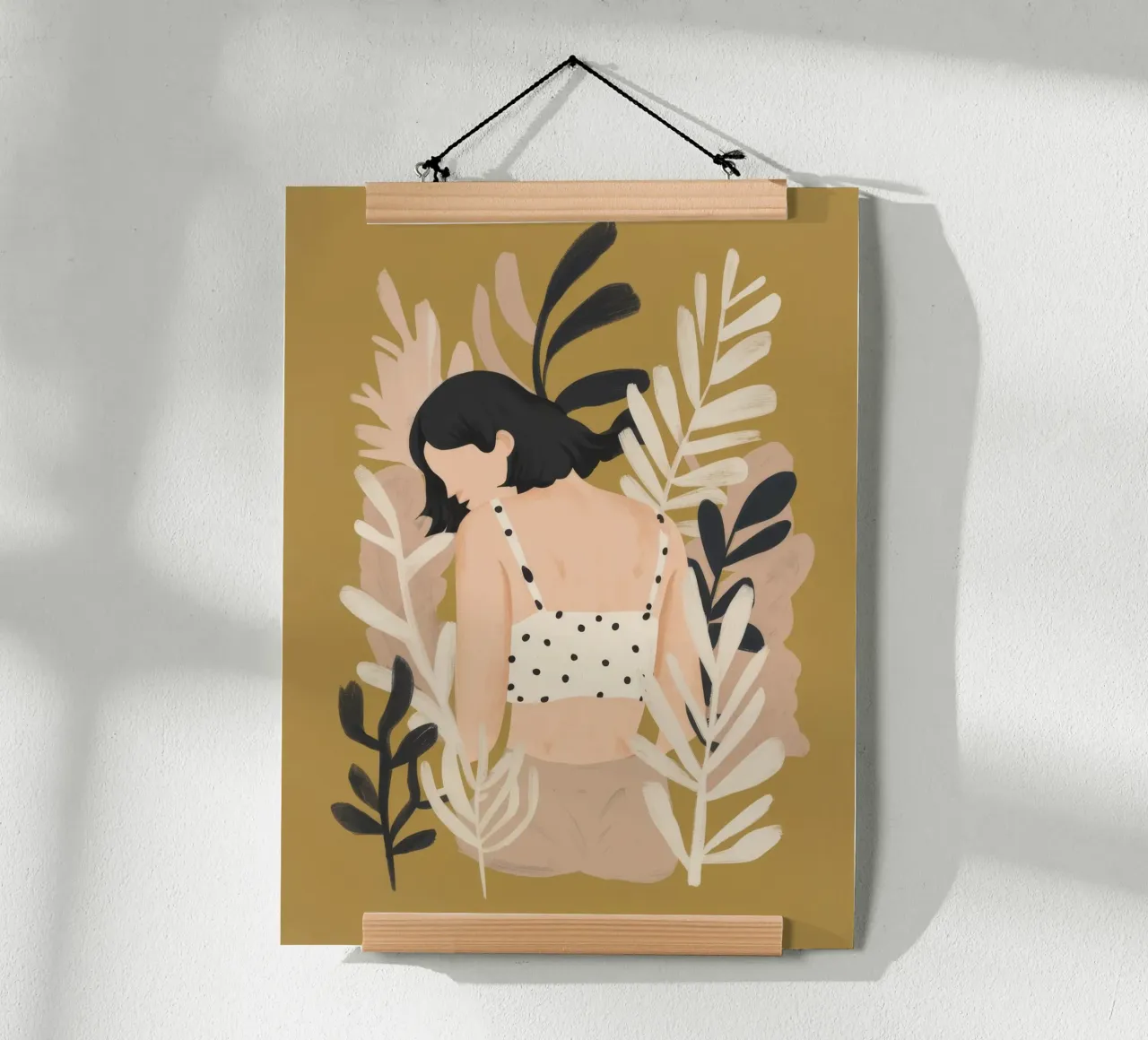 Fantasticheria solitaria in giardino poster da Aether Brush