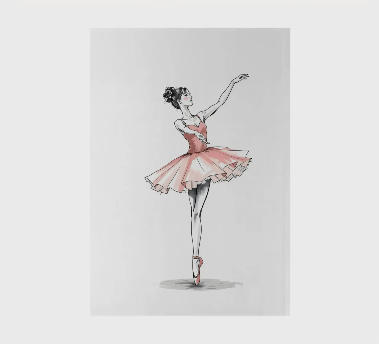 Die Ballerina Notizbuch von Anita's Dream