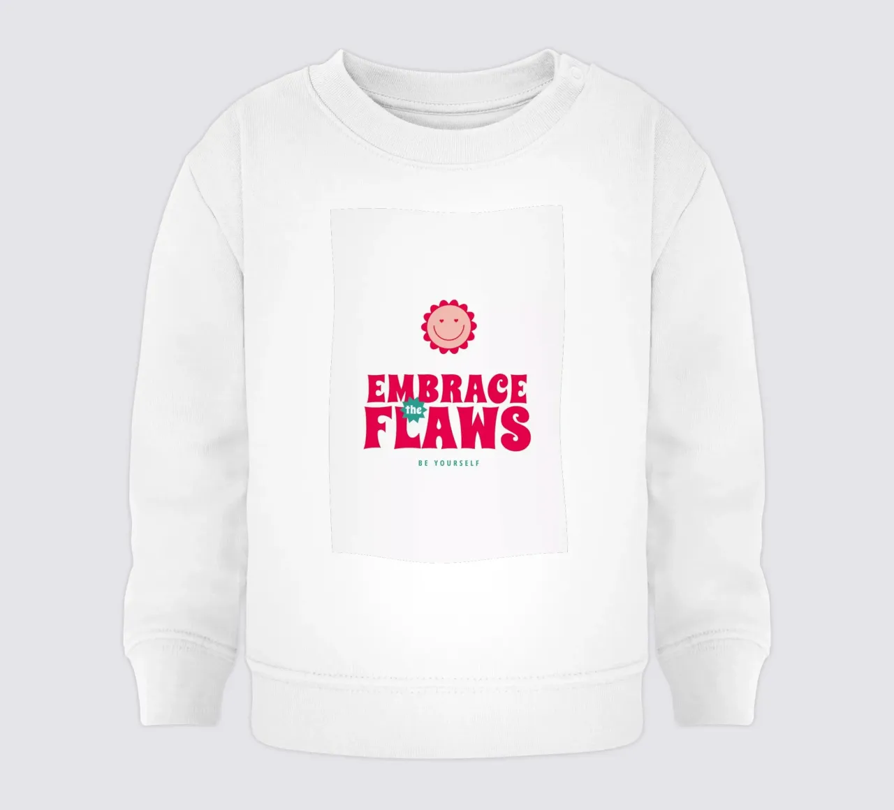 Embrace Flaws felpa neonato da Studio One
