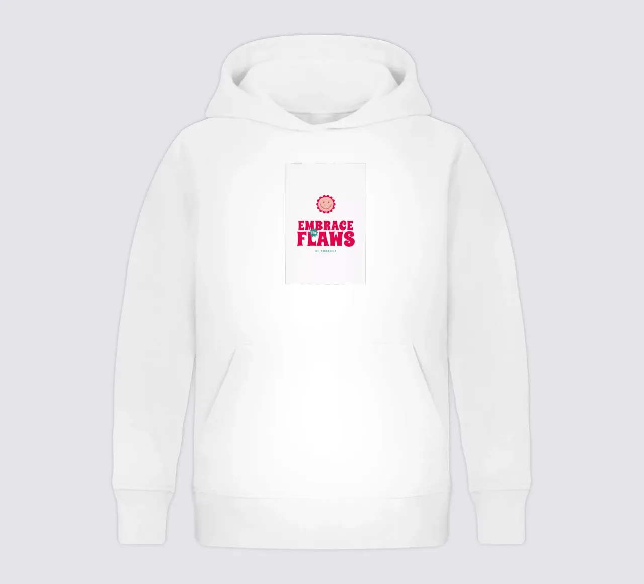 Embrace Flaws kids hoodie by Studio One