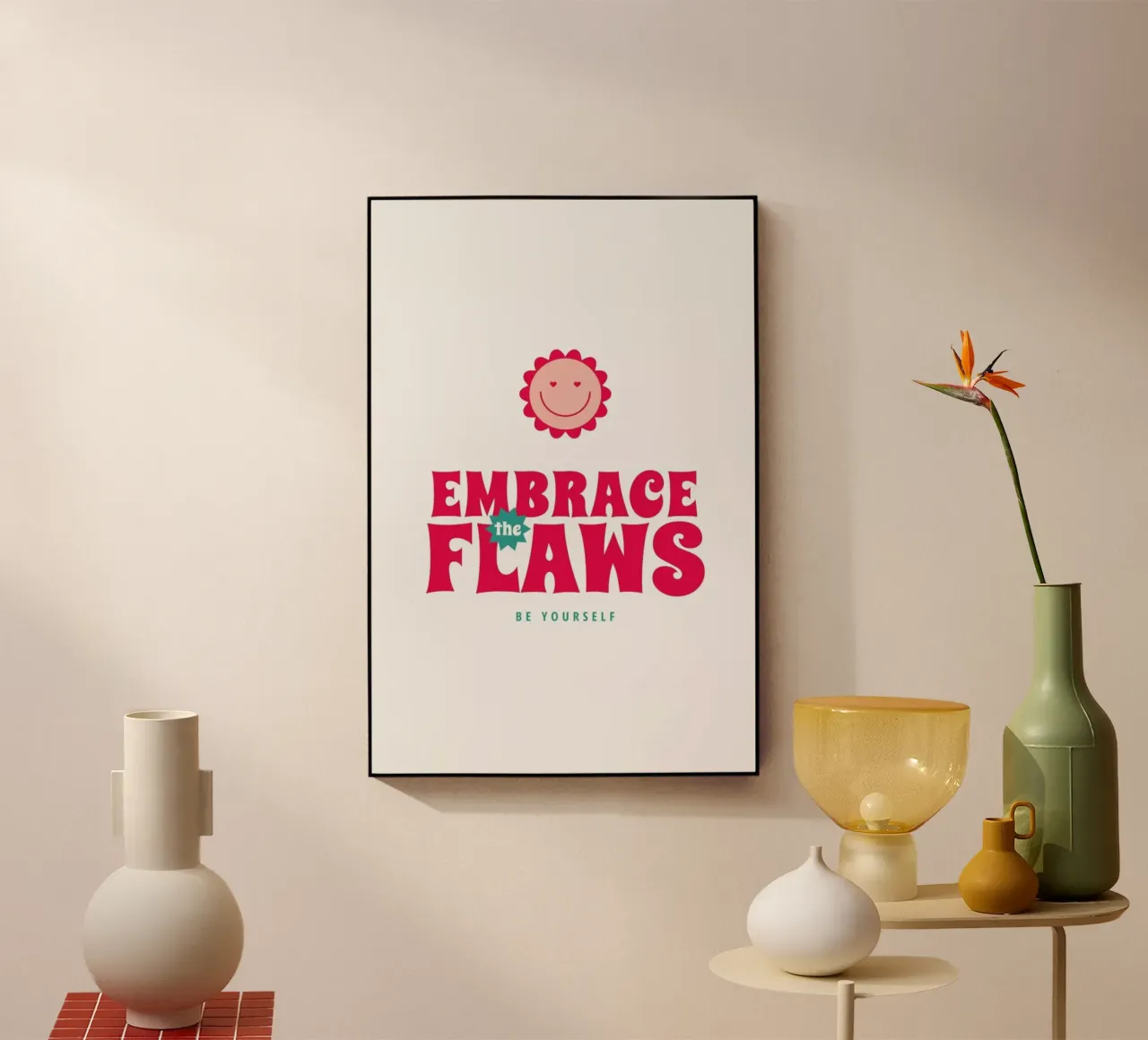 Embrace Flaws plexiglass da Studio One