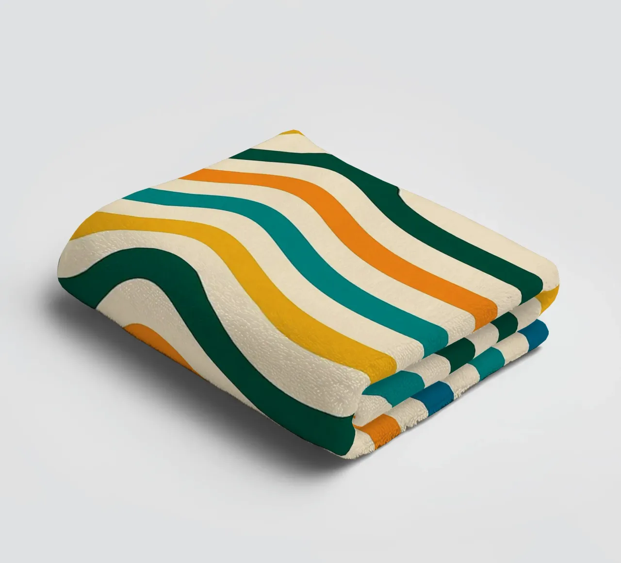 Wive Line Modern Abstract Design towel by Bulaxtims
