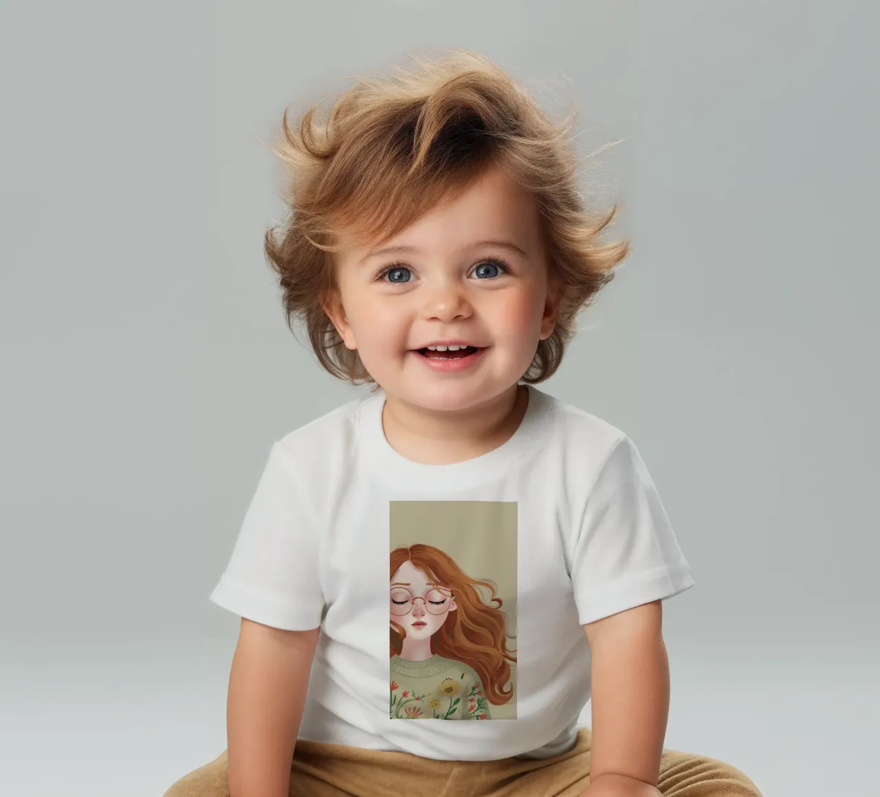 Serene Meadow Reverie baby t-shirt by Aether Brush
