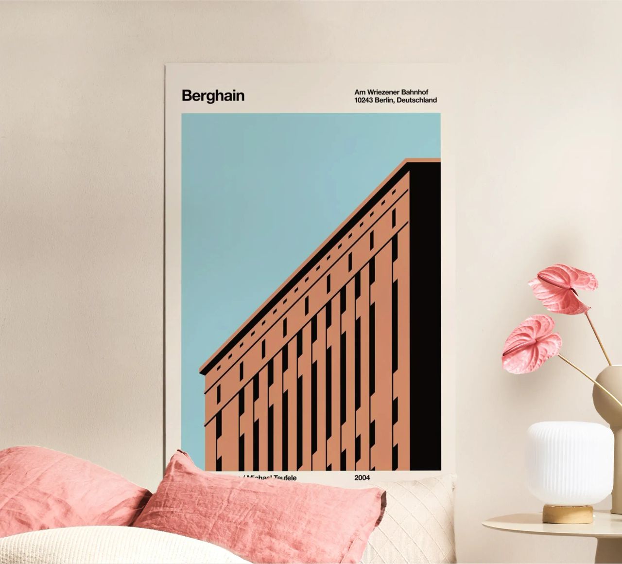 Berghain Day poster by Florent Bodart