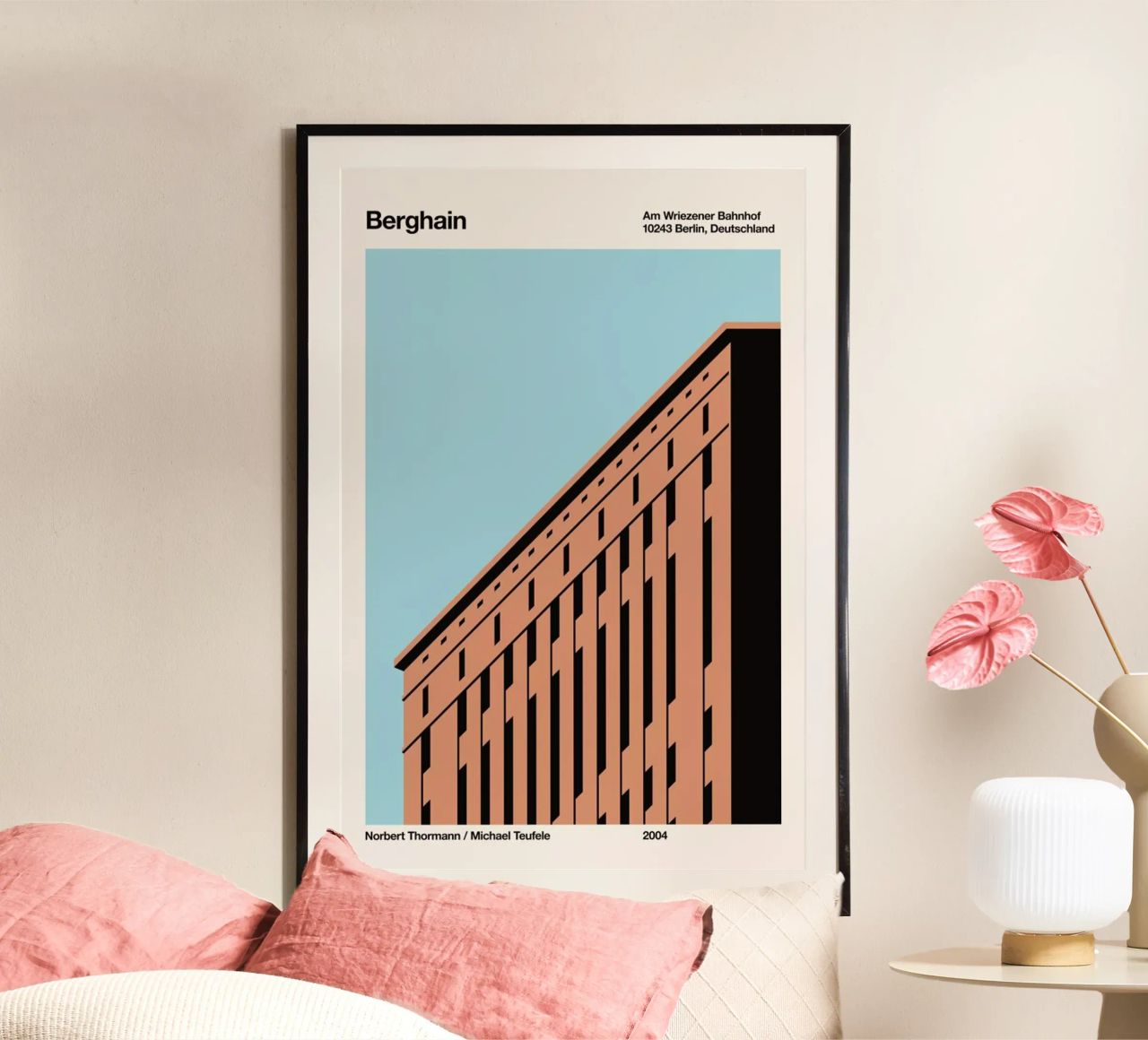Berghain Day poster by Florent Bodart