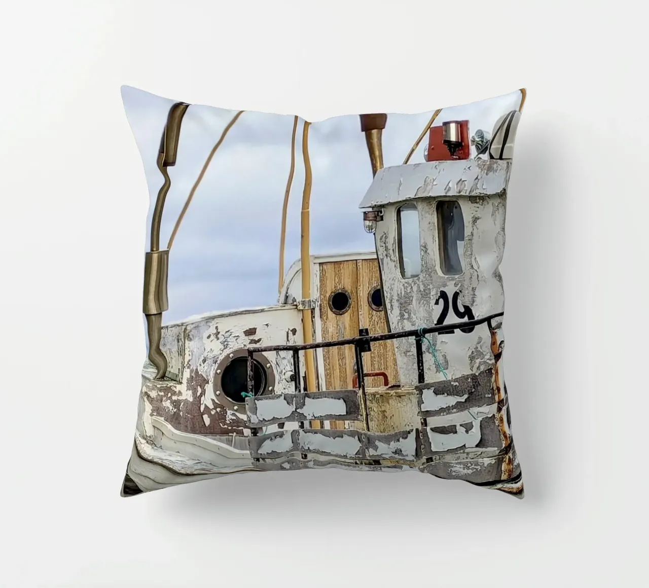 Isafjördur, Iceland, motif 1 decorative cushion by ZAMART - Fotografie