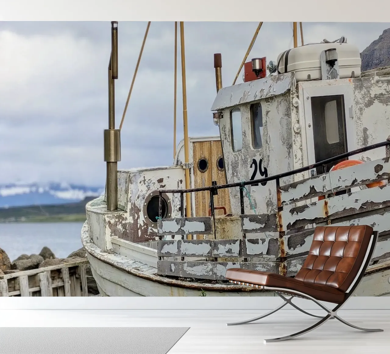 Isafjördur, Islande, motif 1 papier peint photo de ZAMART - Fotografie