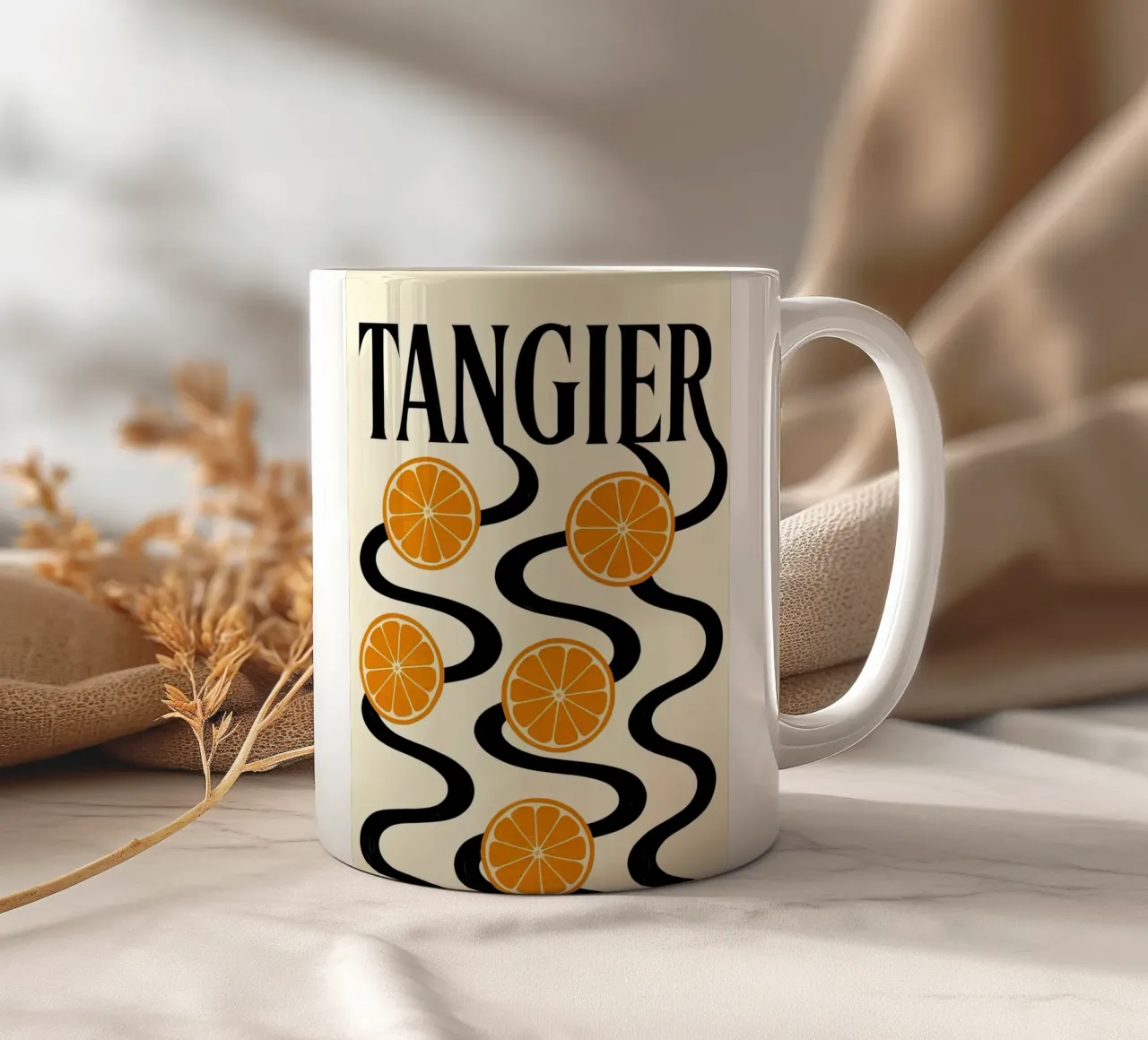 Tangeri tazza in ceramica da 🎁 NOBELART