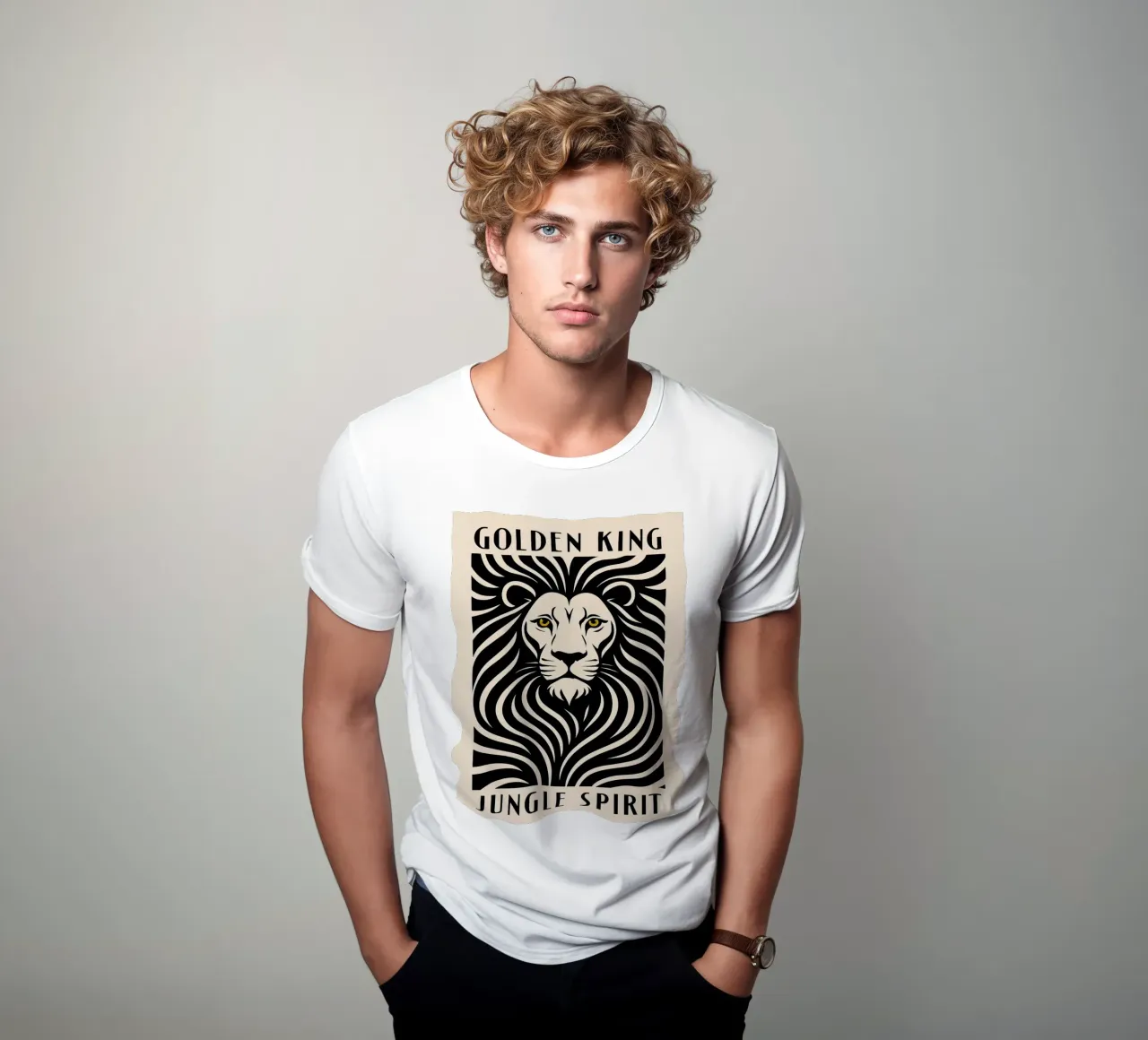 Re d'oro t-shirt da ARTVI-SHOP