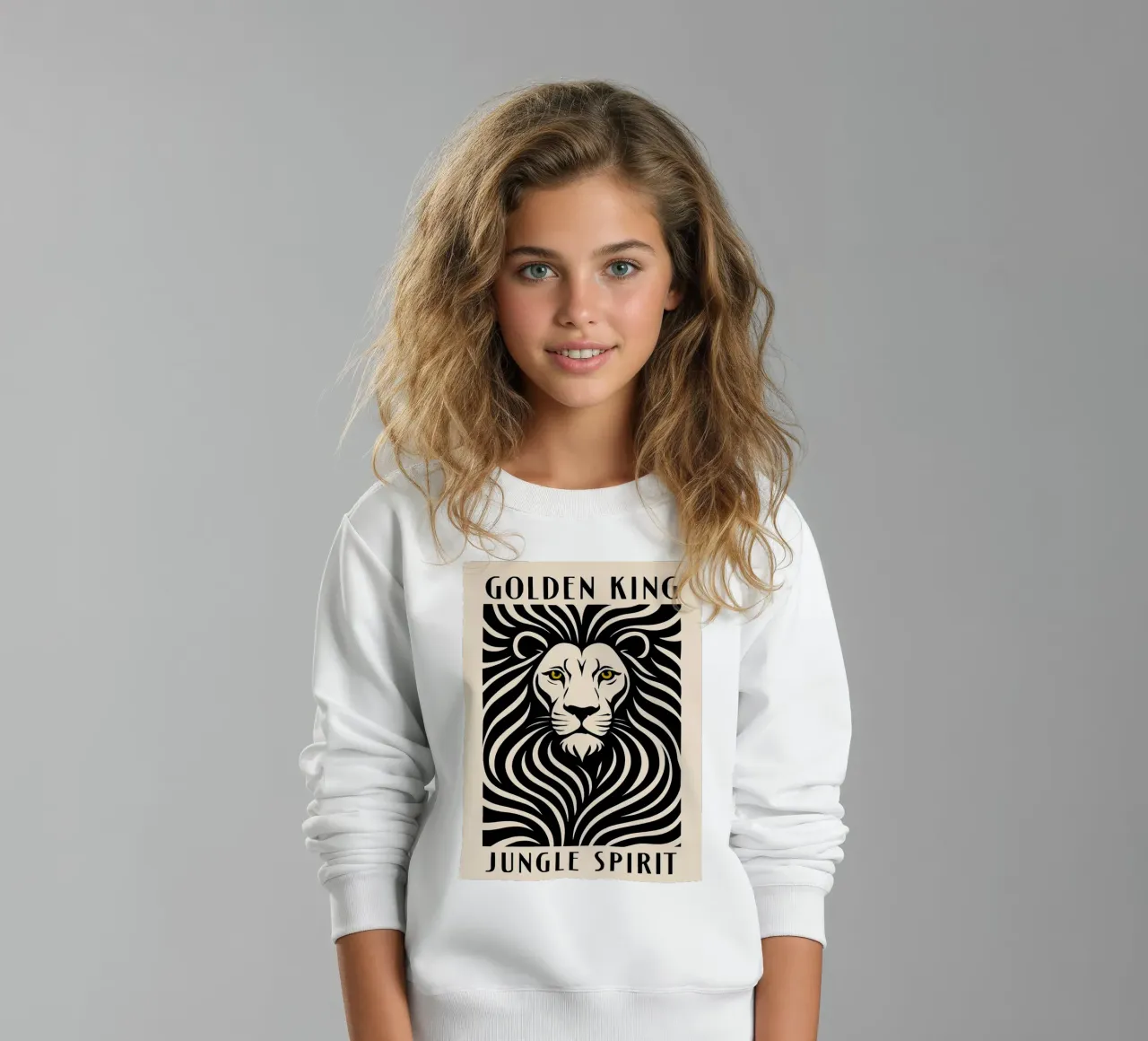 Re d'oro felpa bambino da ARTVI-SHOP
