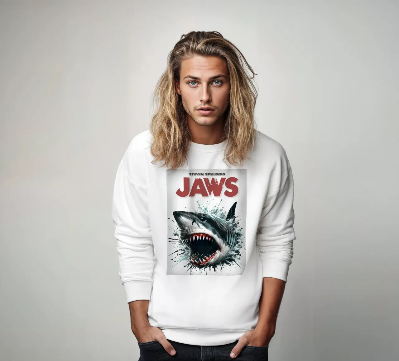 Jaws felpa da The Movie Wall