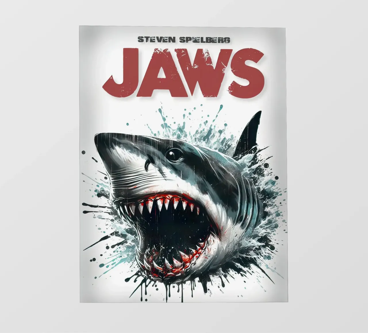 Jaws pellicola backlit da The Movie Wall