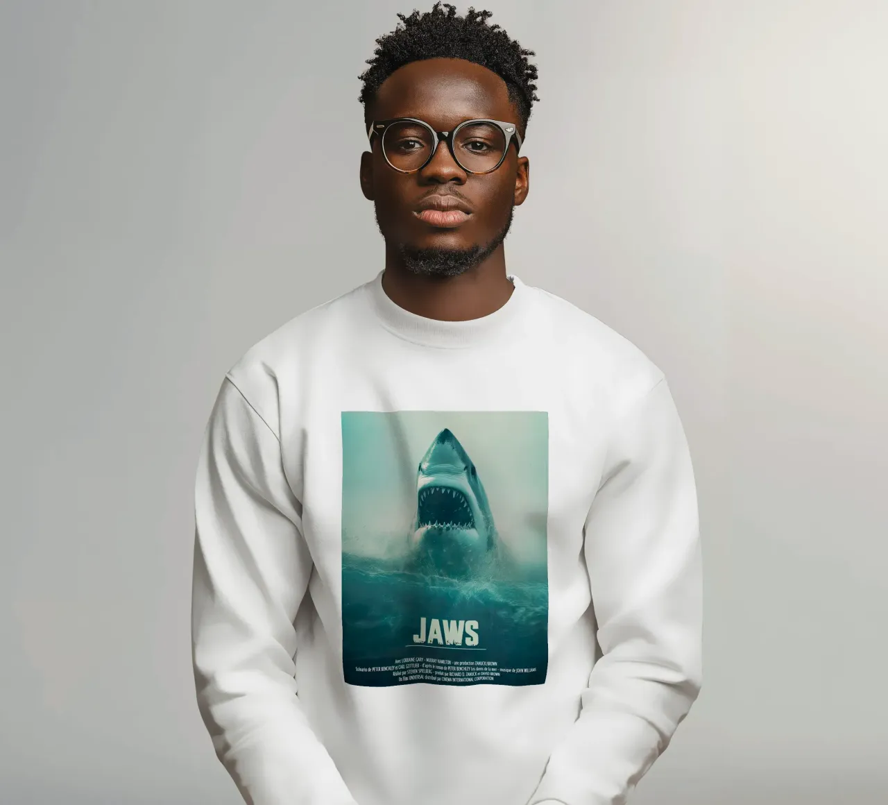 Jaws felpa da The Movie Wall
