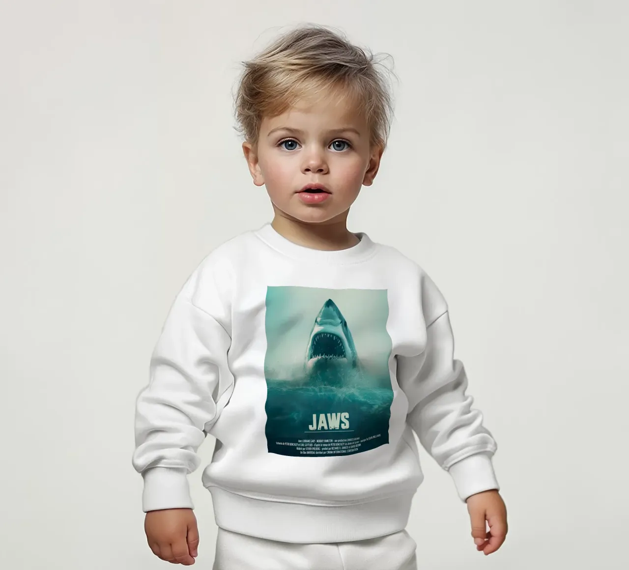 Jaws felpa neonato da The Movie Wall