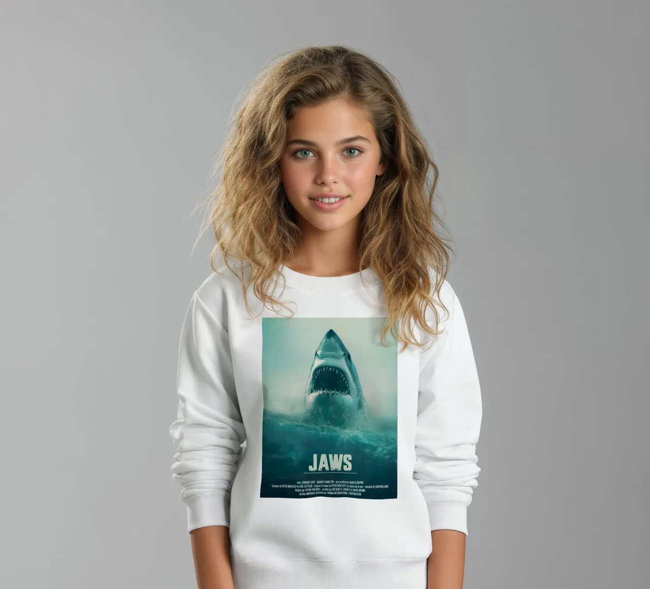 Jaws felpa bambino da The Movie Wall