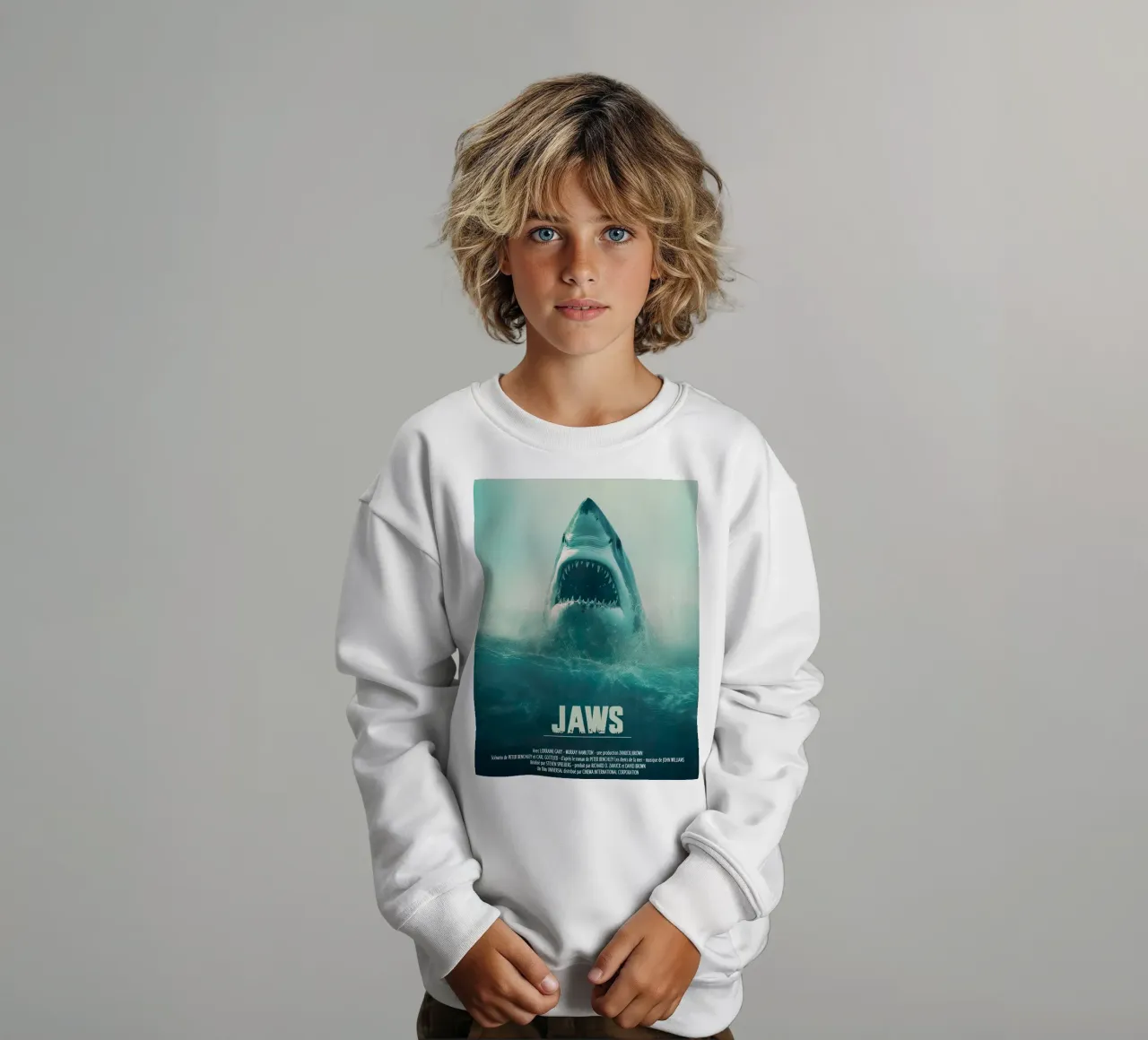 Jaws felpa bambino da The Movie Wall