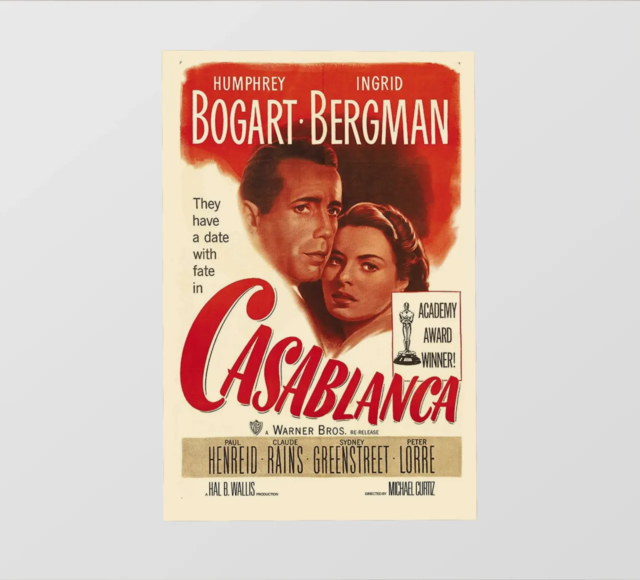 Casablanca pellicola backlit da Attaboy Dsgn