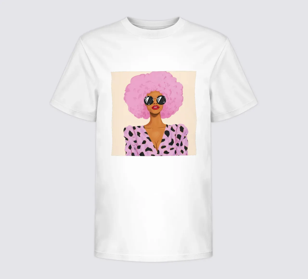 Rosa elettrico Diva t-shirt bambini da Aether Brush