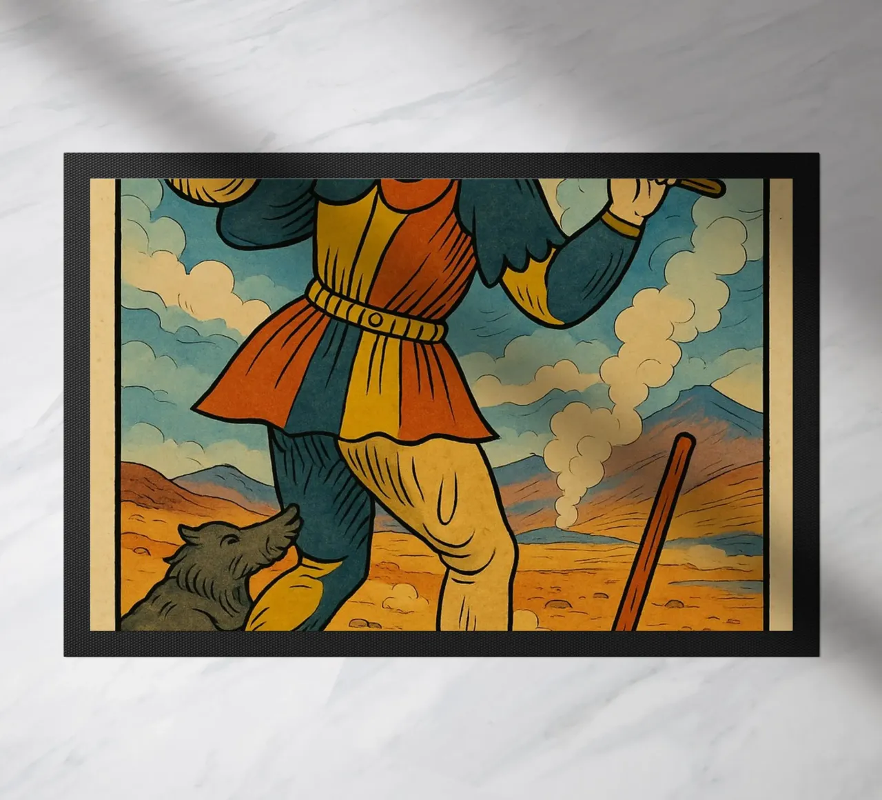 Le Fol Fußmatte von MysticPixel