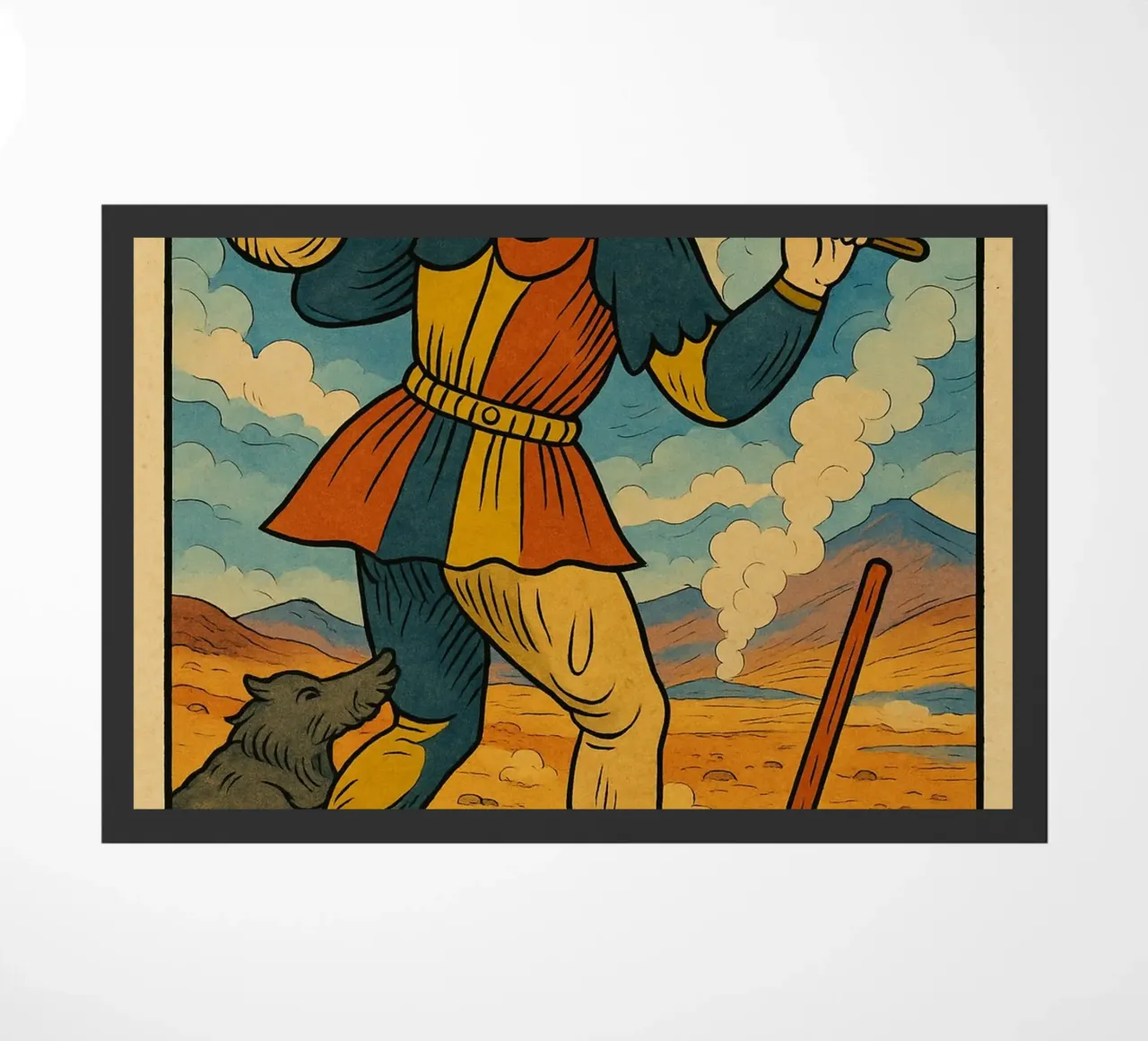 Le Fol Fußmatte von MysticPixel