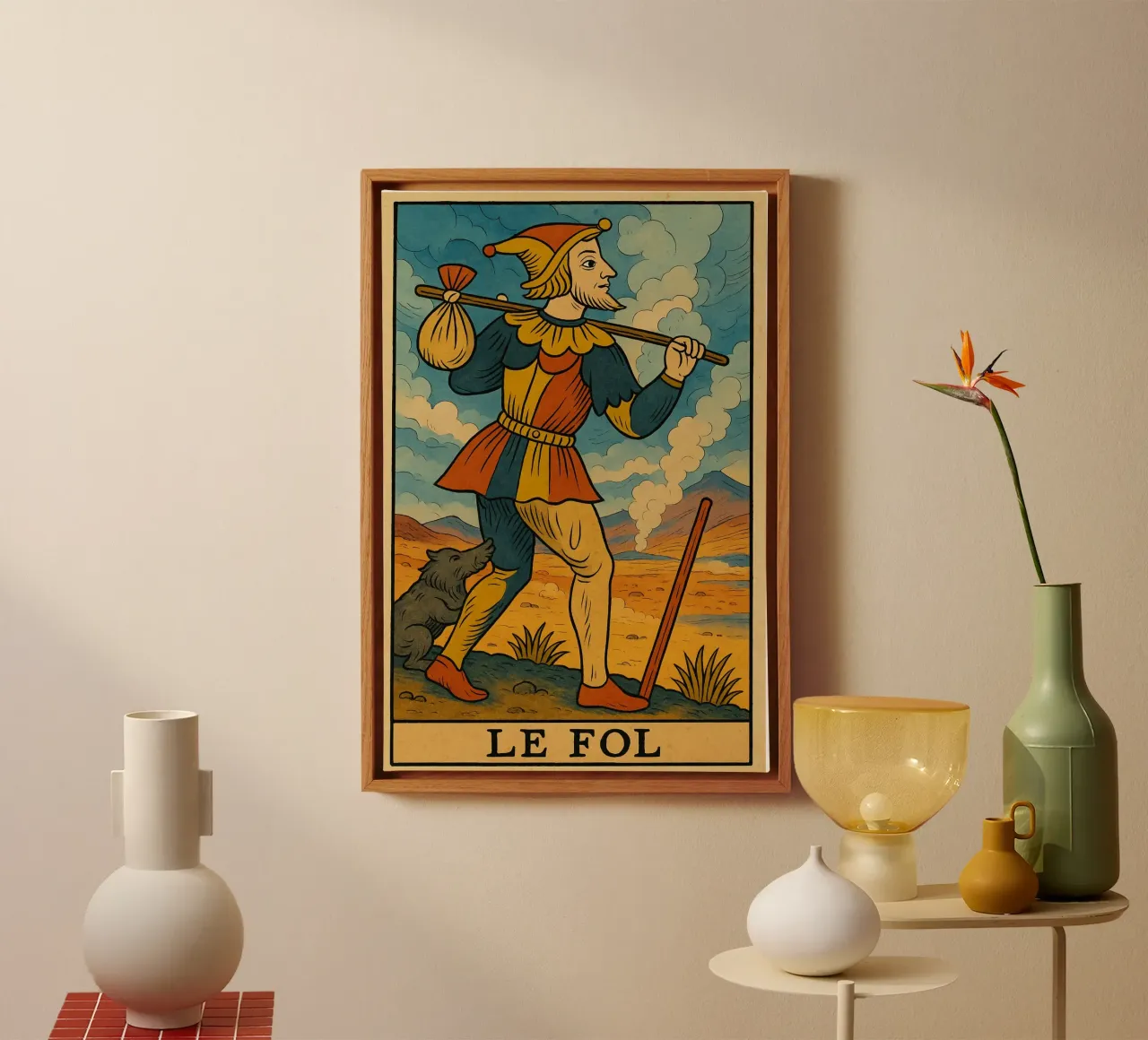 Fol canvas met Baklijst van MysticPixel
