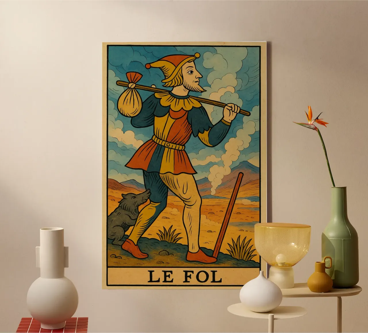 Fol canvas met Baklijst van MysticPixel