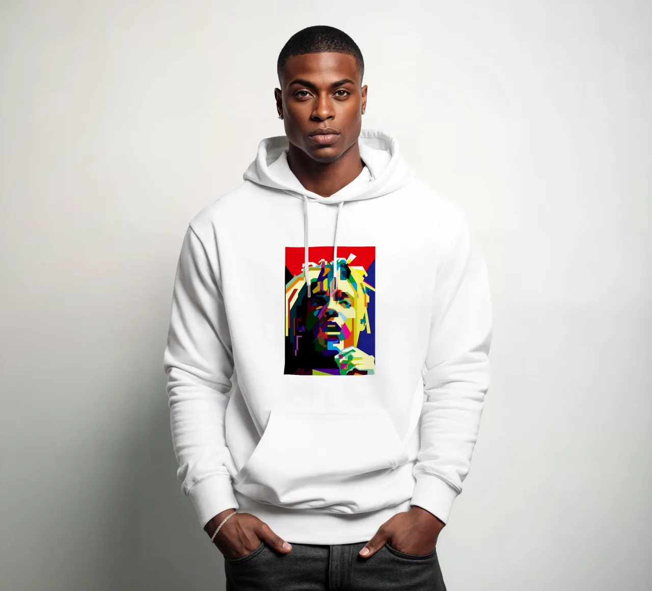 Juice WRLD Rapper americano WPAP Trending Now felpa con cappuccio da Artkreator