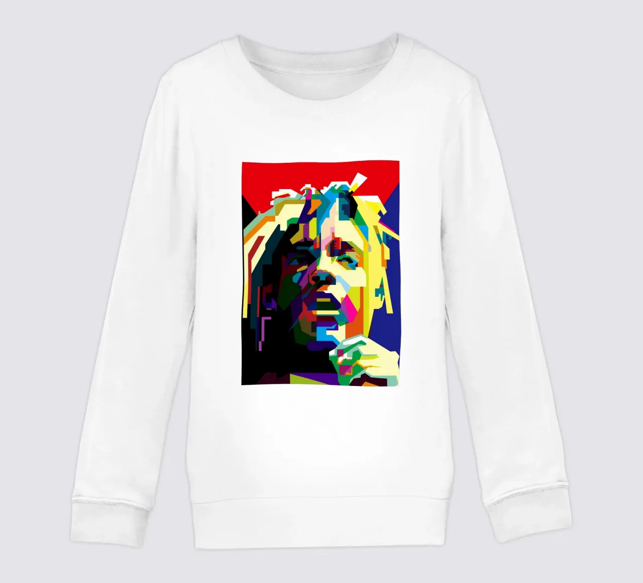 Juice WRLD American Rapper WPAP Trending Now kids sweatshirt by Artkreator