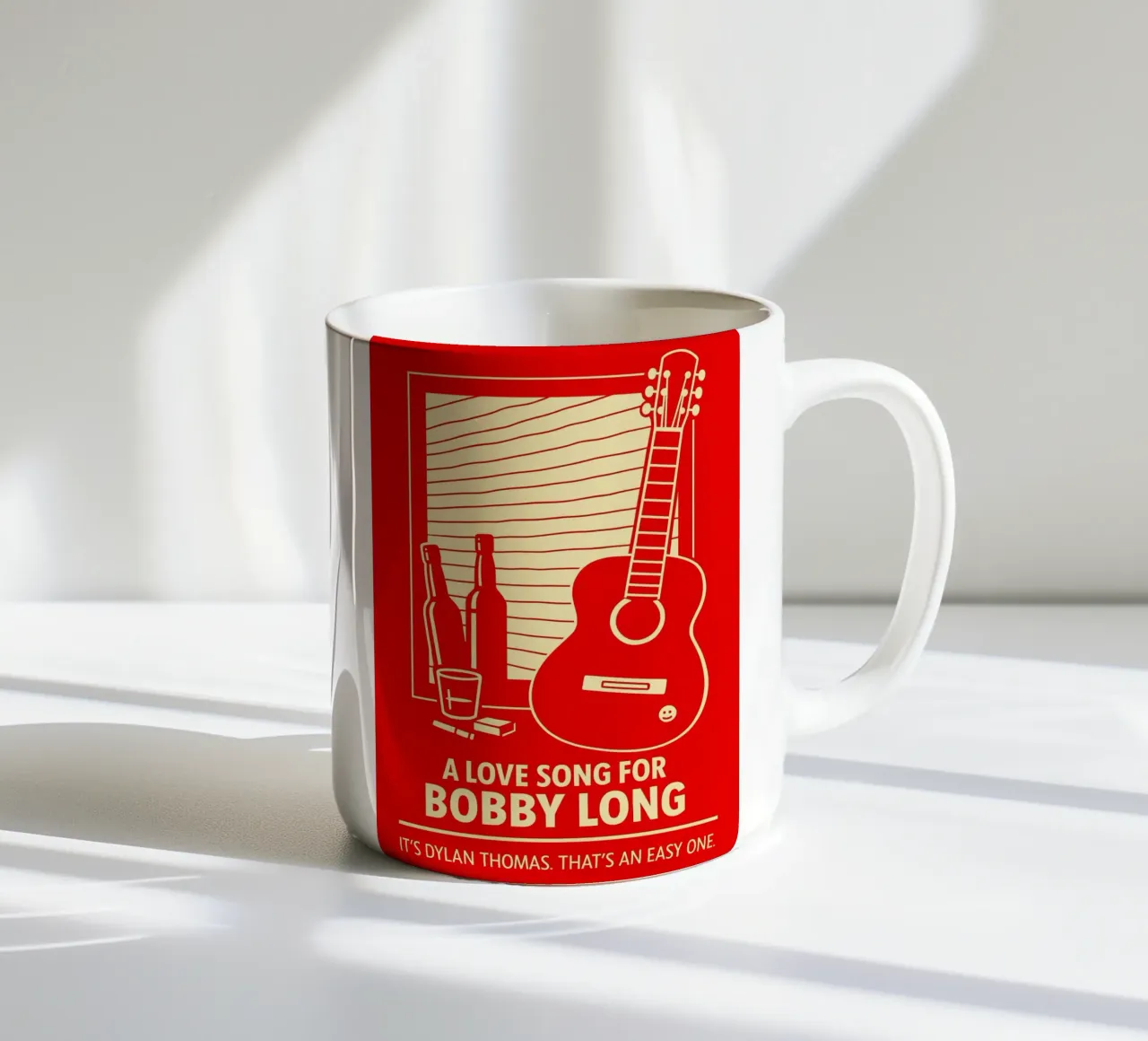 A Love Song For Bobby Long tazza in ceramica da MoviesArt