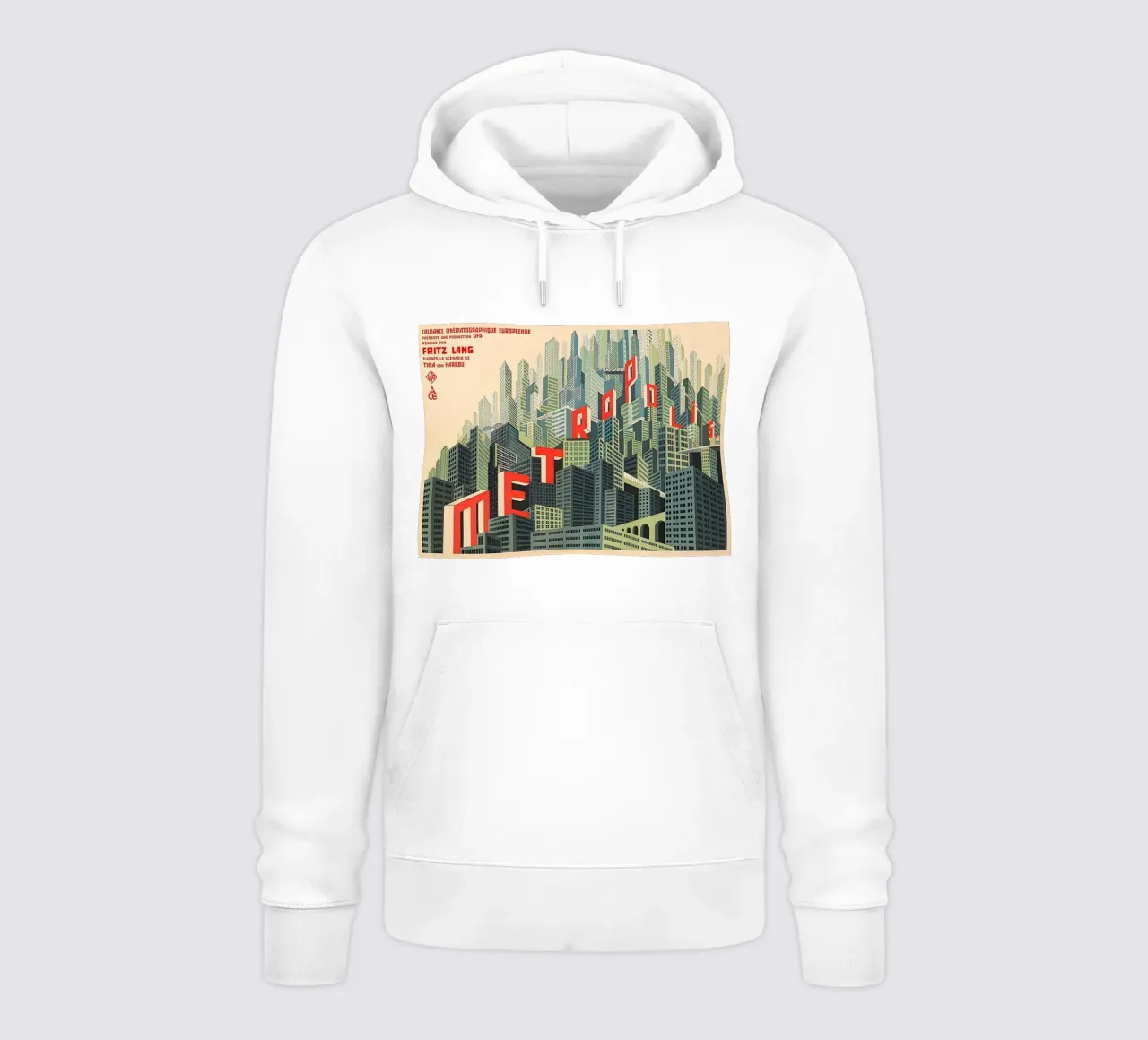Metropolis felpa con cappuccio da Attaboy Dsgn