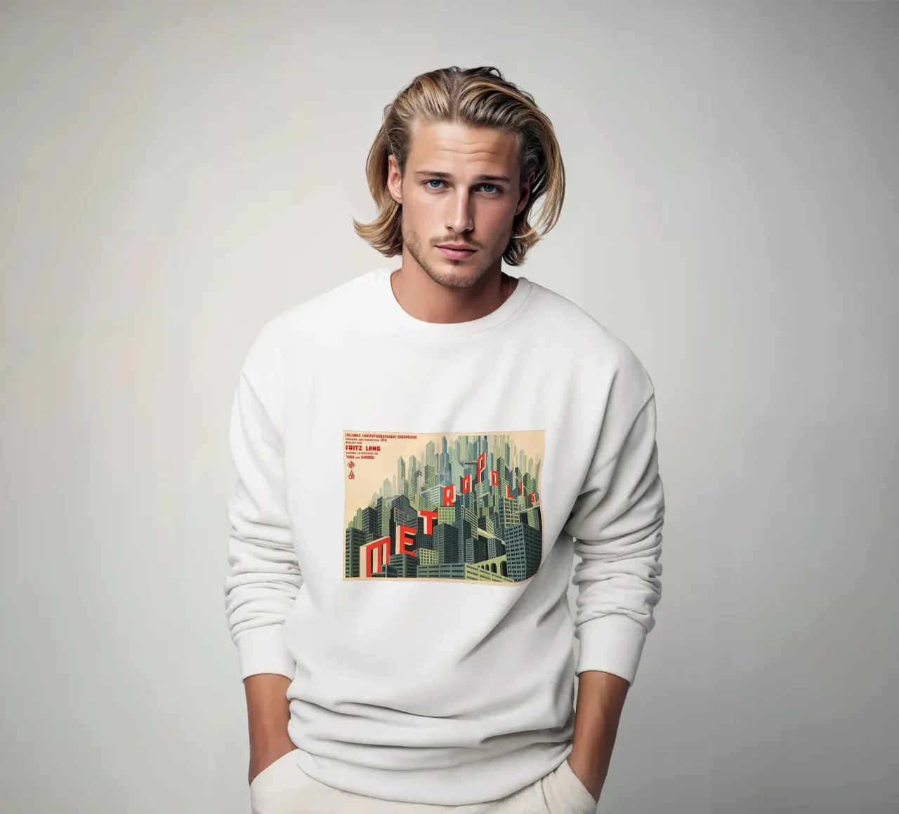 Metropolis felpa da Attaboy Dsgn