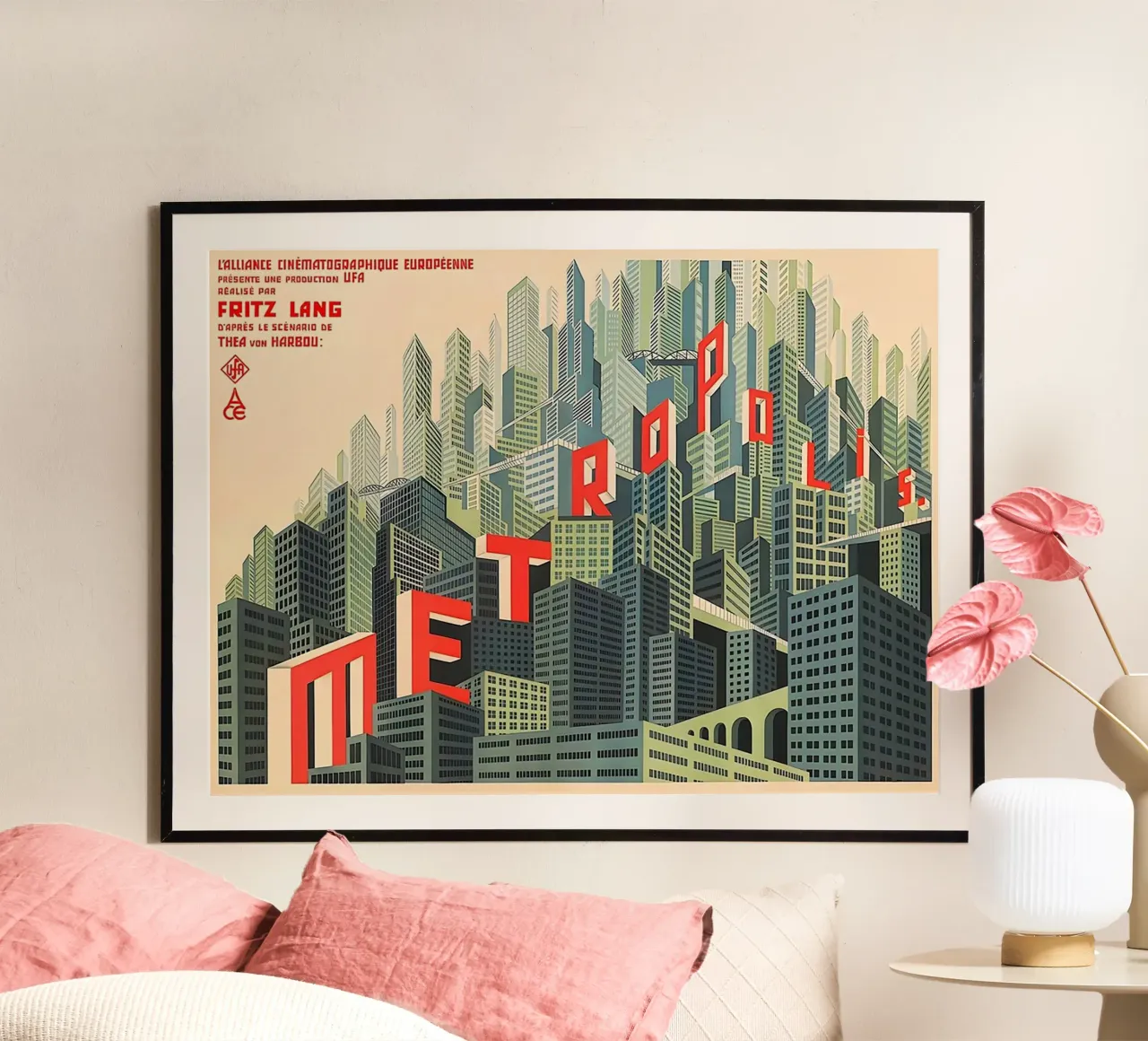 Metropolis poster da Attaboy Dsgn