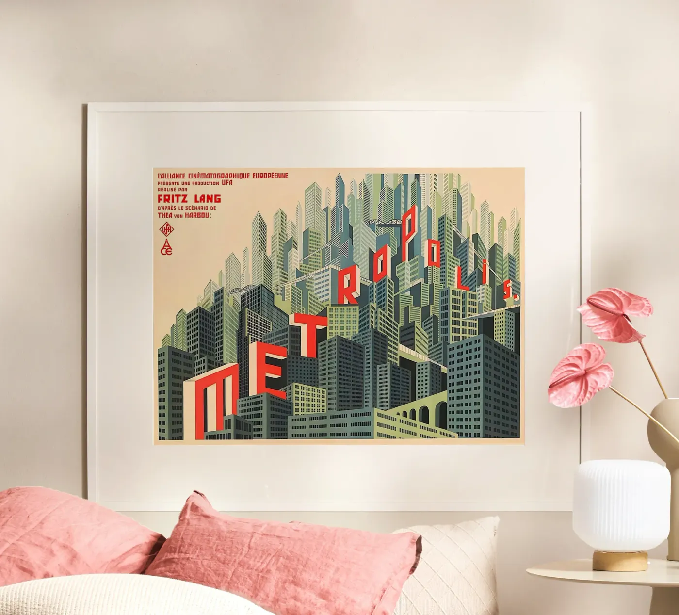 Metropolis poster van Attaboy Dsgn