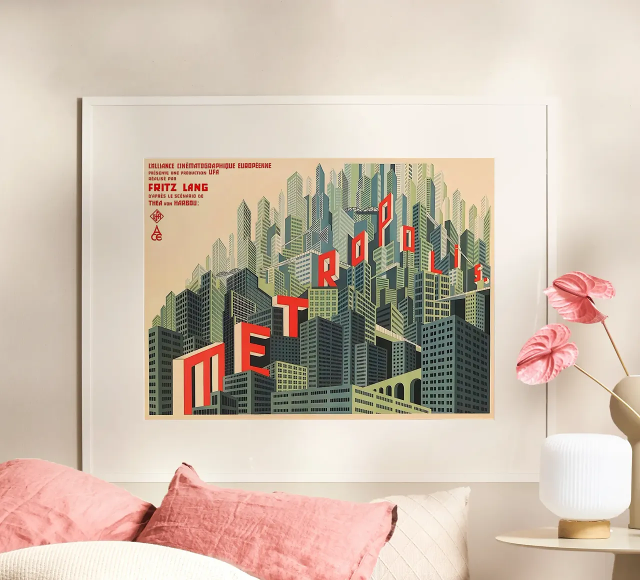 Metropolis poster da Attaboy Dsgn