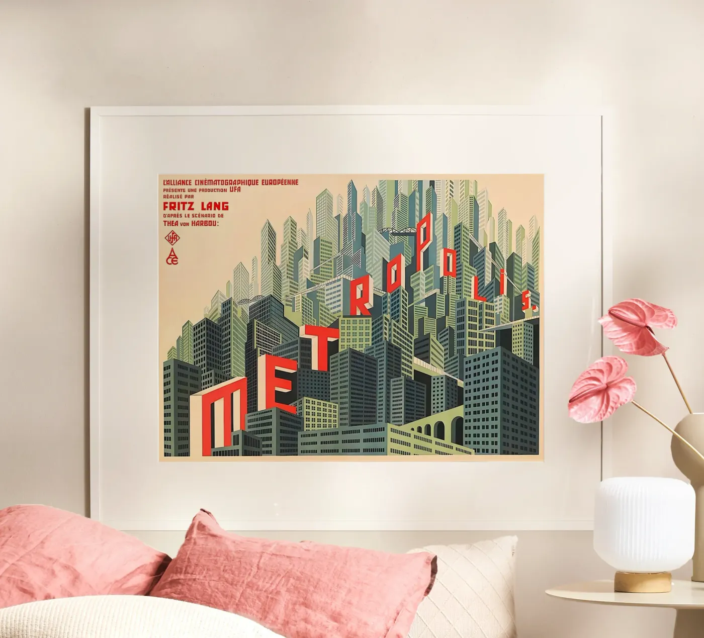 Metropolis poster de Attaboy Dsgn