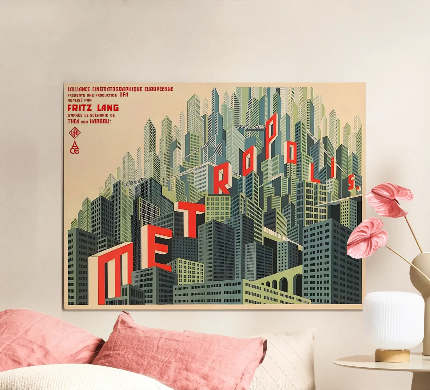 Metropolis poster van Attaboy Dsgn