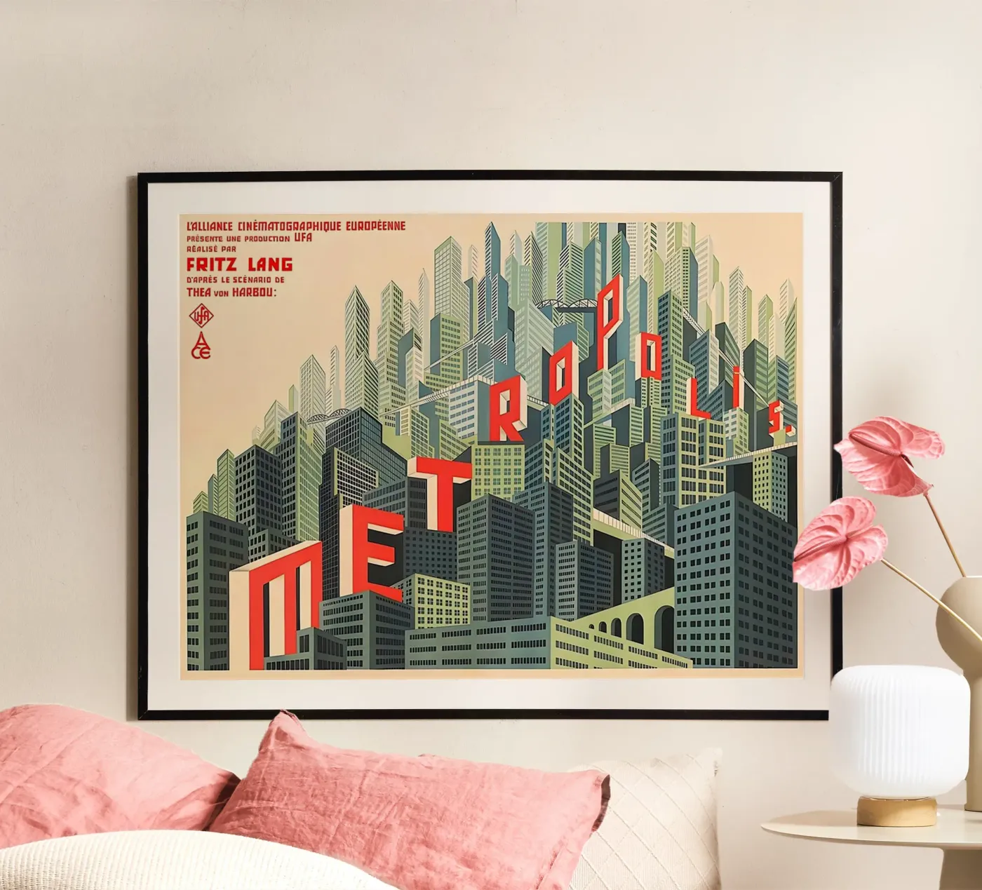 Metropolis poster de Attaboy Dsgn