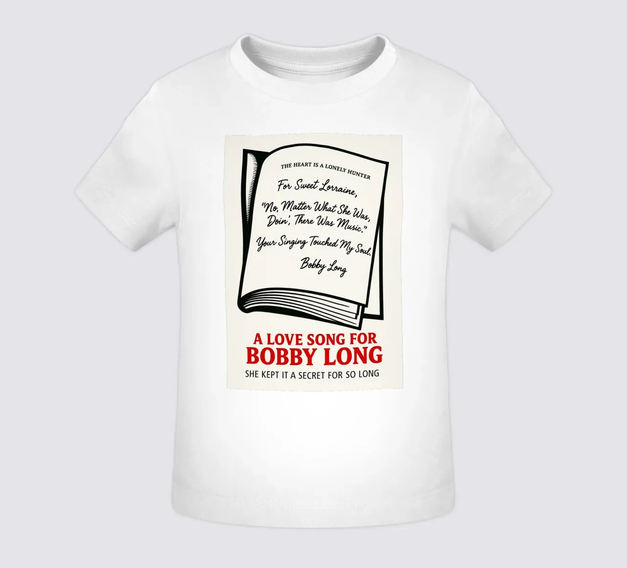 A Love Song For Bobby Long maglietta neonato da MoviesArt