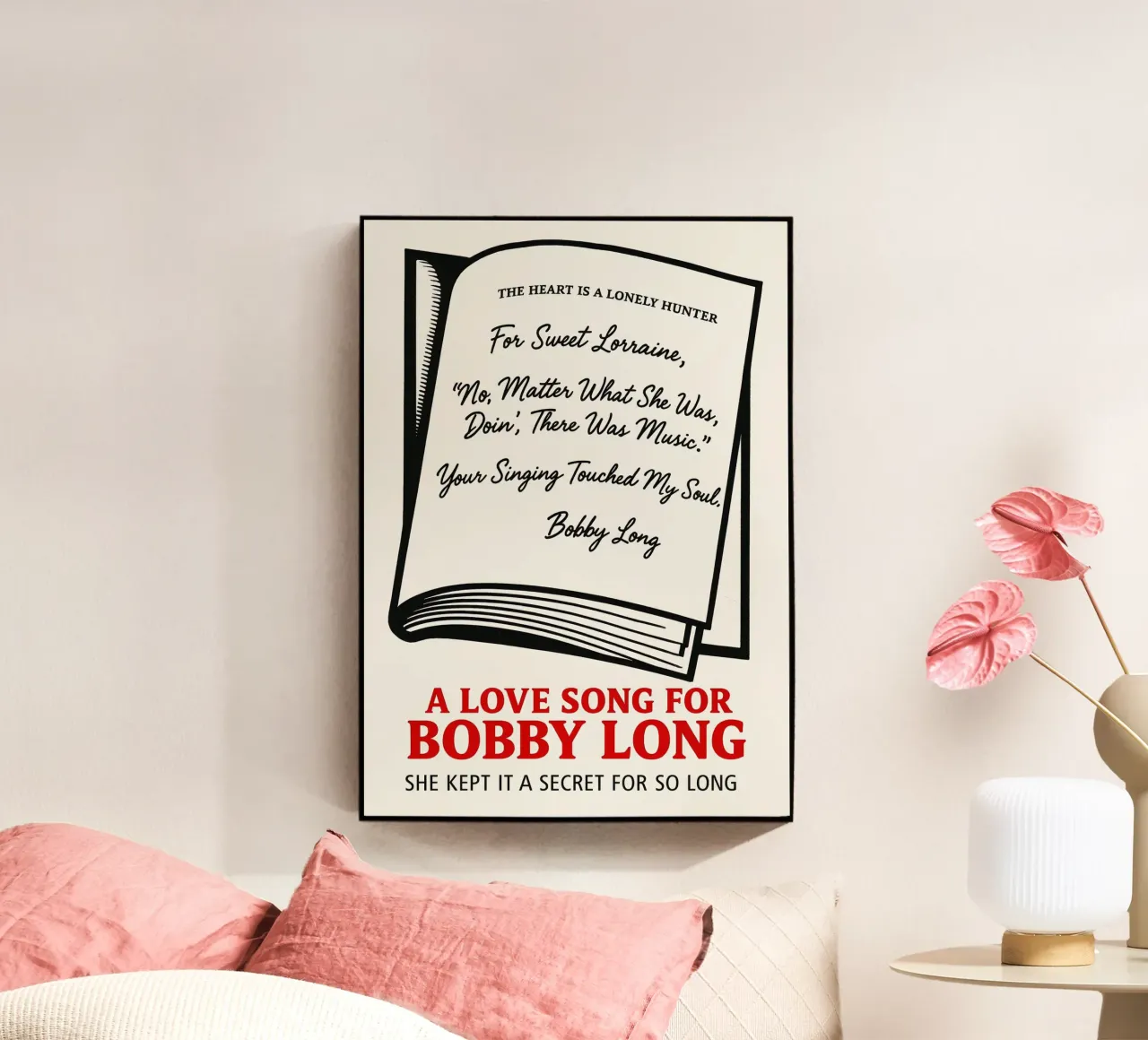 A Love Song For Bobby Long plexiglass da MoviesArt