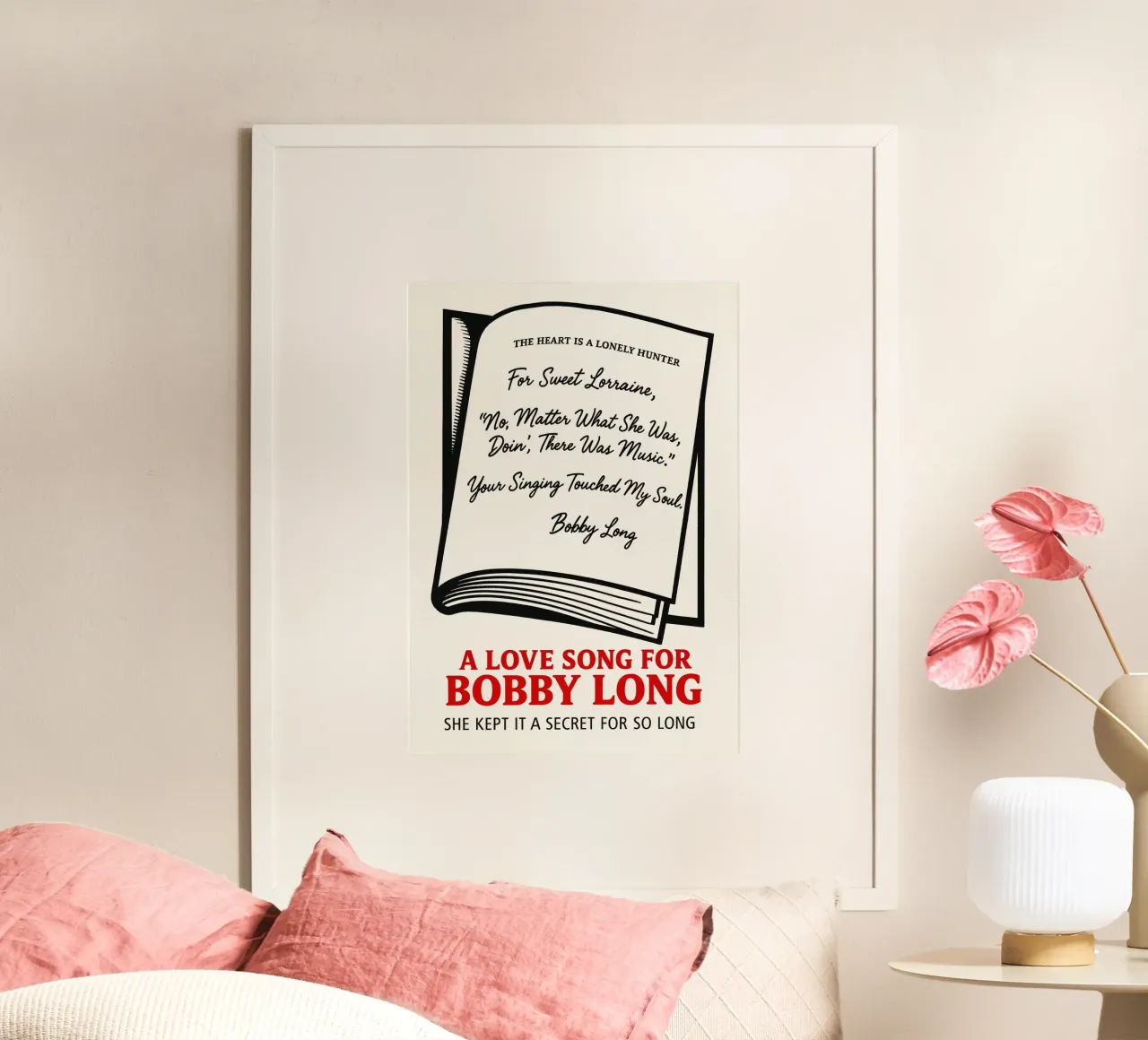 A Love Song For Bobby Long carta hahnemühle da MoviesArt