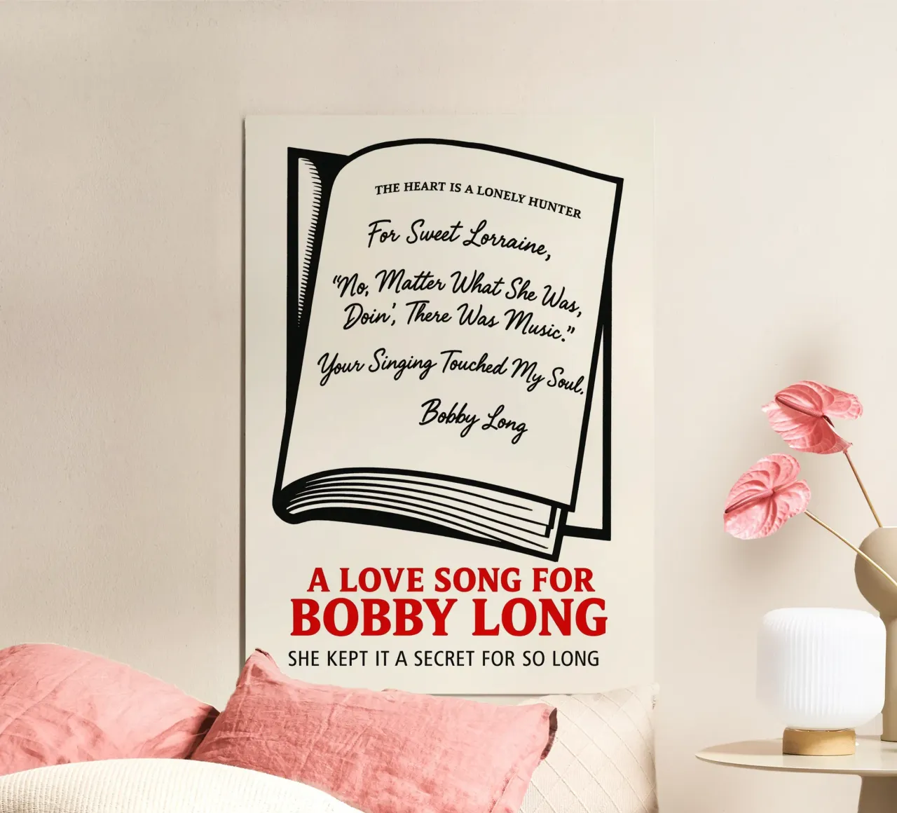 A Love Song For Bobby Long carta hahnemühle da MoviesArt