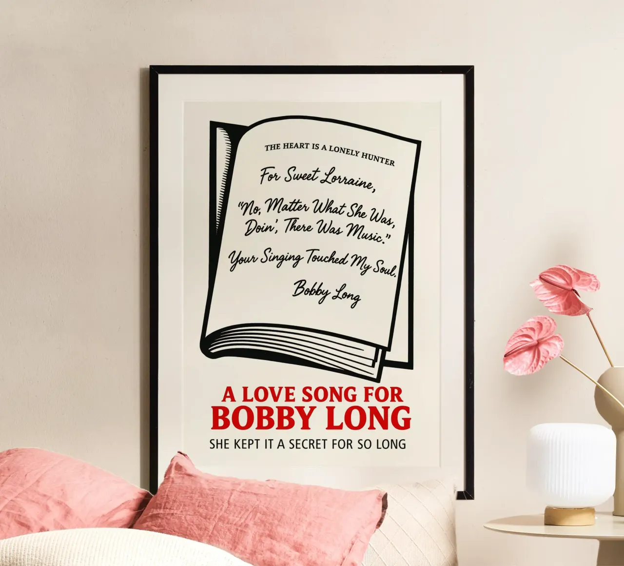 A Love Song For Bobby Long carta hahnemühle da MoviesArt