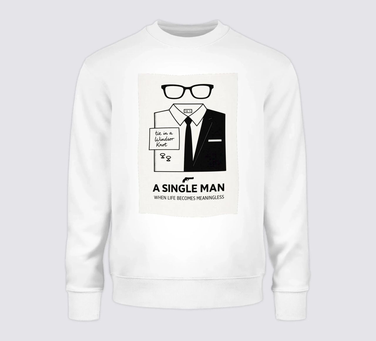 A Single Man Print felpa da MoviesArt